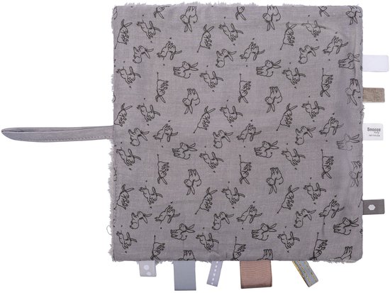 Snoozebaby Comfort Toy Sweet Dreaming in grijs (25 x 25cm) van Snoozebaby — afbeelding 5