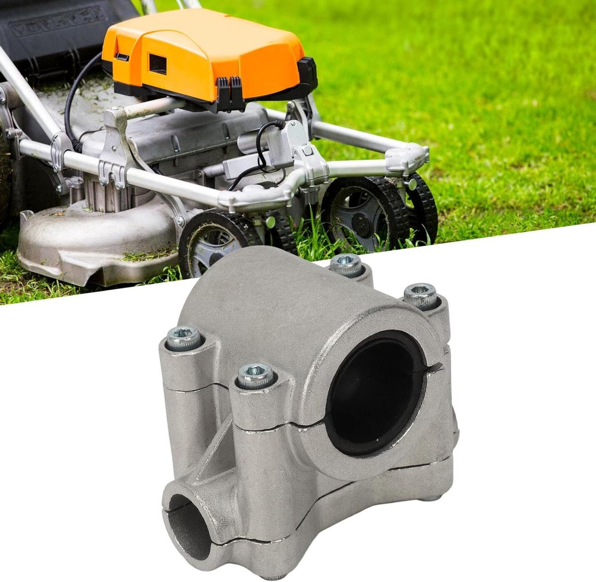 JGS Premium - Handvat beugelklem voor Trimmer met Aluminium Accessoire - voor Strimmer Grasmaaierbosmaaier