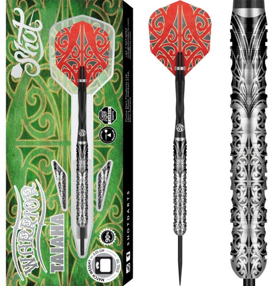 Shot Warrior Taiaha 90% - Dartpijlen 24 Gram