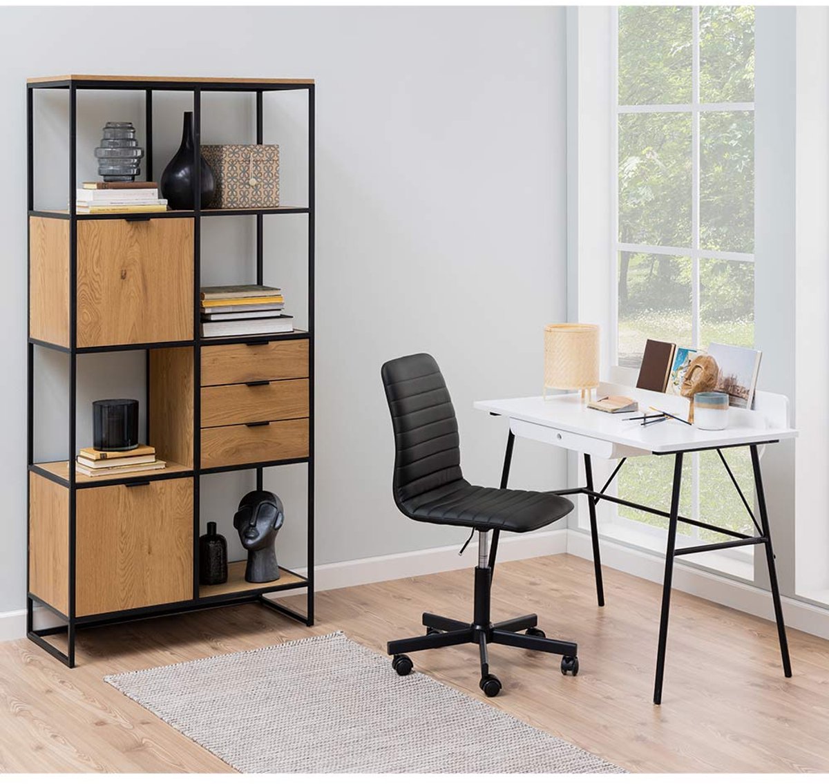 Boekenkast Cameron Eik