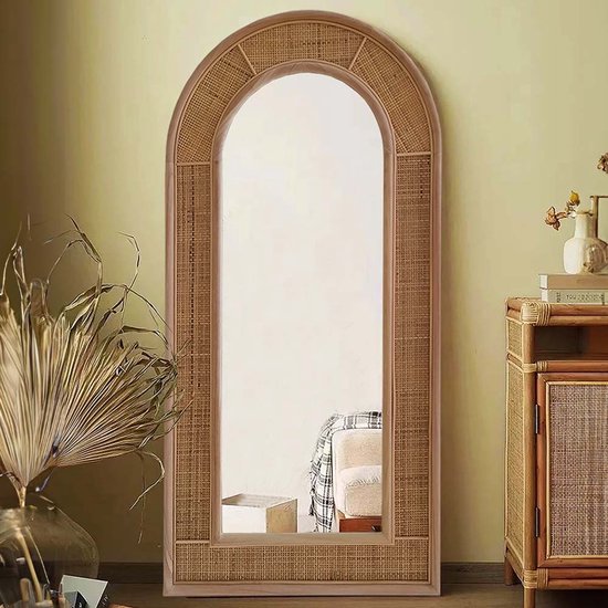 Miroir mural Milton & Oldbrook 60 x 120 cm Madan Wood