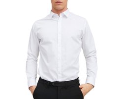 JACK&JONES JJJOE SHIRT LS PLAIN Heren Overhemd - Maat XXL