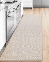 Ibenzoa® Comfortabele en Stijlvolle Wasbare Keukenloper met Antislip en Oliebestendig Ontwerp voor Vermoeidheidsreductie