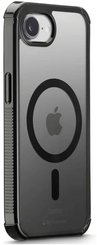 Coque Extreme Protect pour Apple iPhone 16e, magnétique, noire