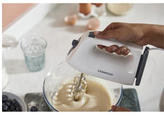 Kenwood HMP10000WH mixer Handmixer 300 W Wit van Kenwood — afbeelding 3