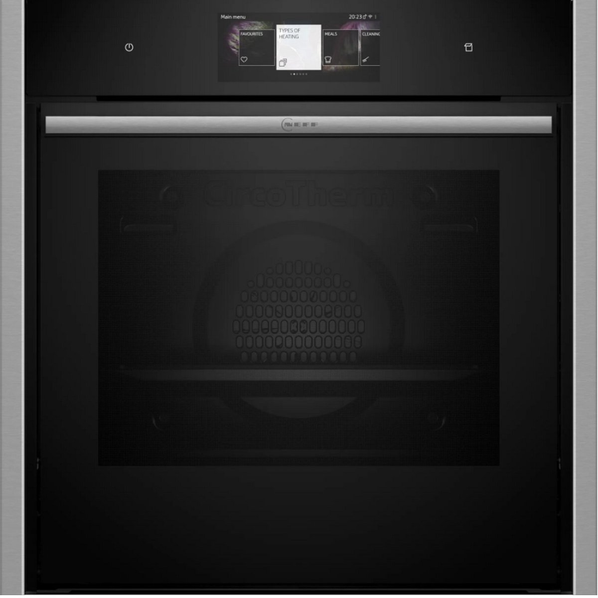 Neff B64VT73N0 - Inbouwoven - 71 l - Zwart - Roestvrijstaal - Grill - Wi-Fi-besturing - Zelfreinigend Hydrolytisch + Pyrolytisch - Kinderslot