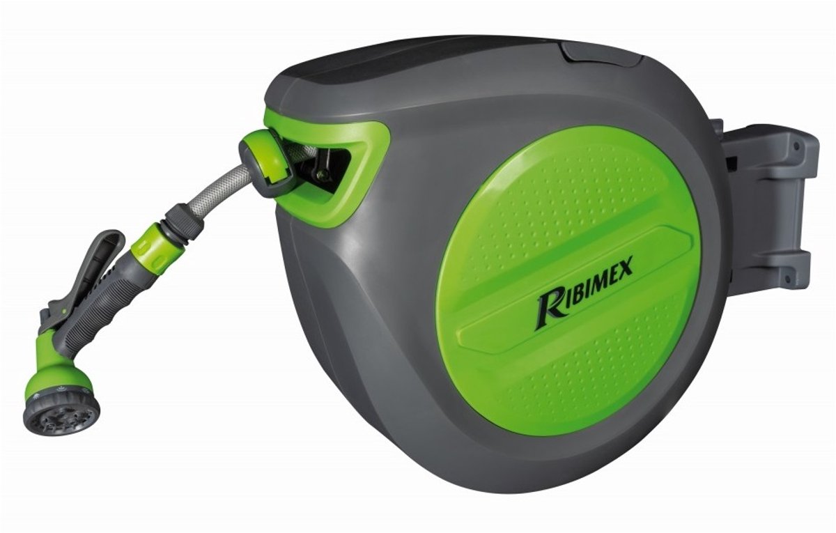 automatische slanghaspel 20 m - ribimex - PRD23P