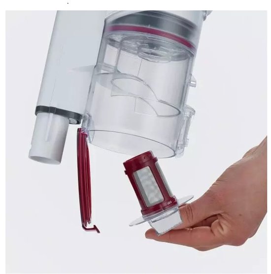 Severin HV 7152 aspirateur balai et balai électrique Sac à poussière 0,5 L 120 W Rouge, Blanc