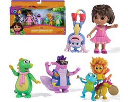 Spin Master Dora the Explorer speelgoedfiguren 5-pack multicolor.