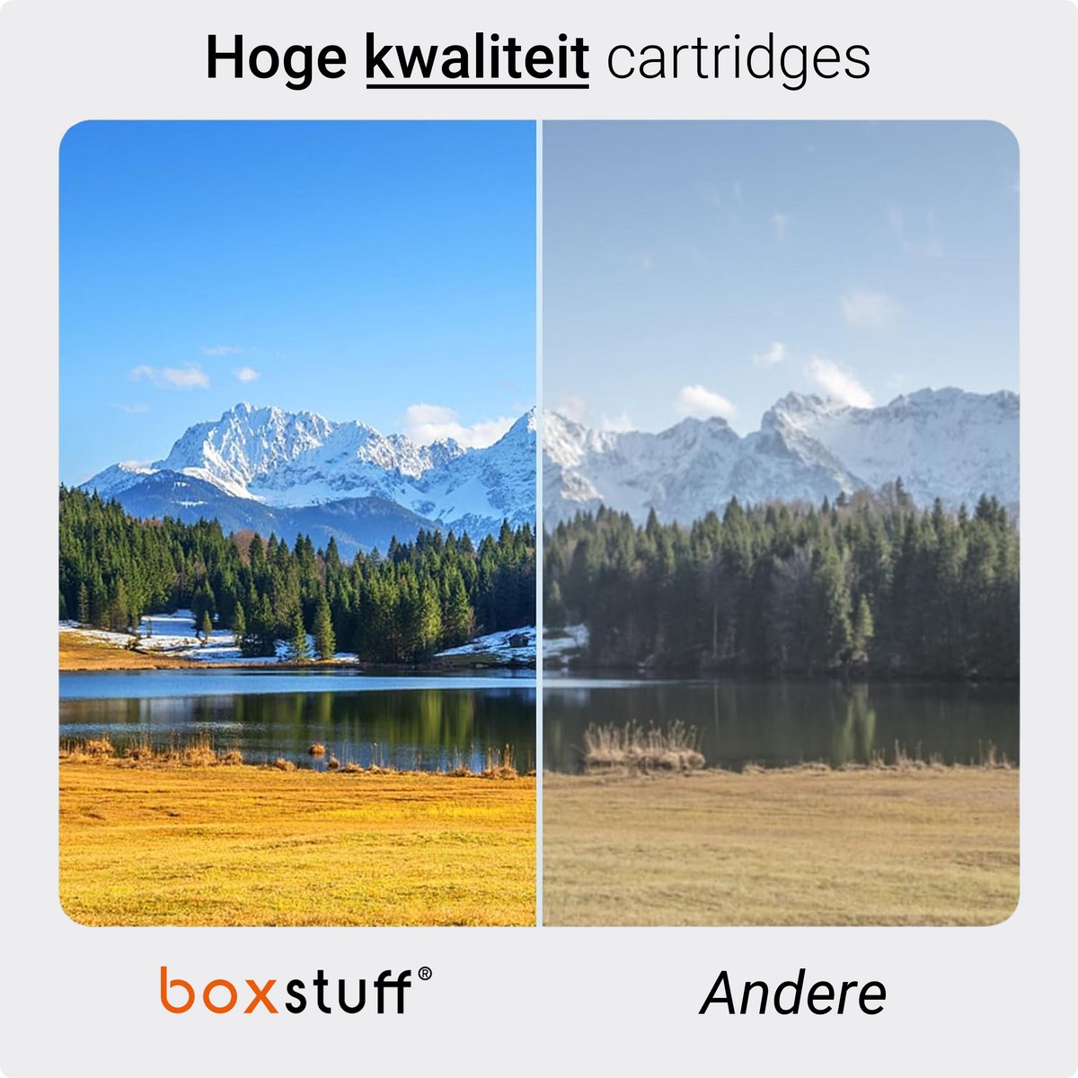 Boxstuff Inkt geschikt voor Canon PG-545 XL + CL-546 XL - Inkt Cartridge 2-pack voor Canon Pixma TS205 / TS305 / TS3350 / TS3150 / TS3151 / TS3355 / TR4550 / TR4551 / MG2550 / MG2555 / MG2950 / MG2450 / MX495 / MX490 Printer - Pack Kleur en Zwart — afbeelding 5