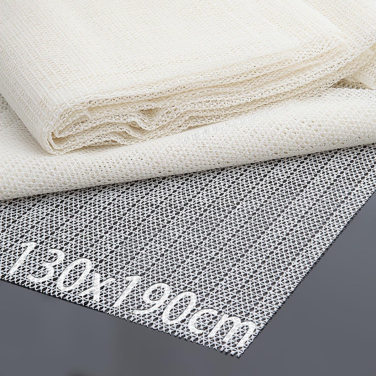 Ibenzoa® Antislipmat van 130 x 190 cm voor tapijten en gladde oppervlakken, snijdbaar en veelzijdig in gebruik
