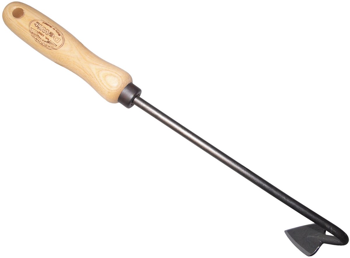 De Wit Gesmede handhak hartmodel 4 cm met essen handvat 14 cm