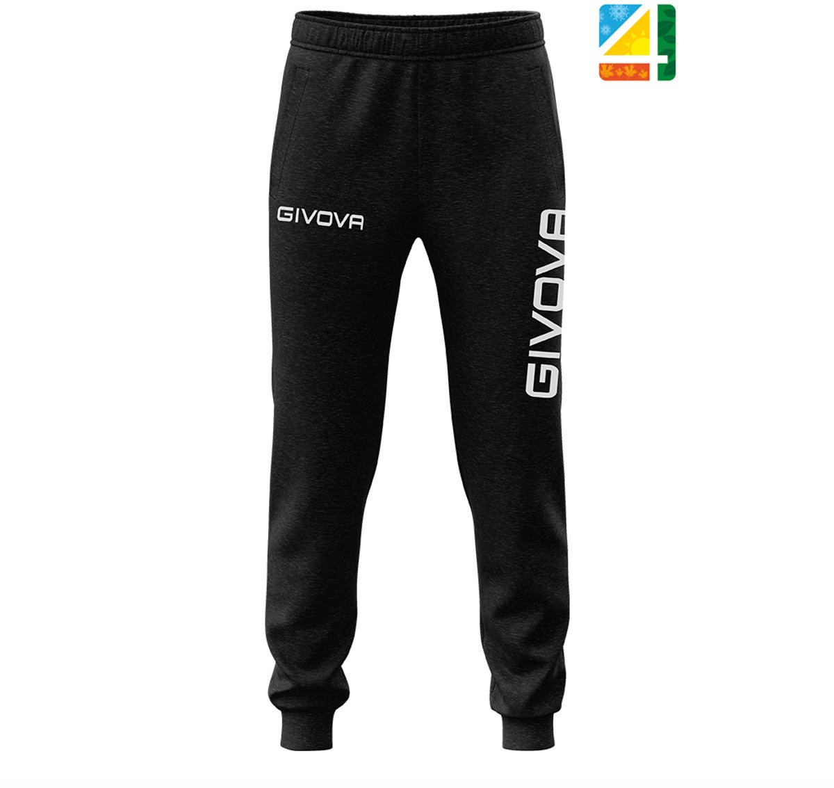 Givova Cottone Broek Blauw 2XL Man