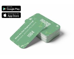 QR Music Cards - Mix editie - 150 kaartjes - Inclusief gratis app - Muziekspel - Kaartspel - Partyspel