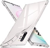 Samsung Galaxy Note 10 PLUS Hoesje backcover Shockproof siliconen Transparant