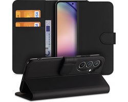 Book Cover Hoesje voor de Samsung Galaxy A54 Zwart met Pasjeshouder