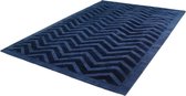 Kayoom Luxury Vloerkleed 80 x 150 cm Donkerblauw