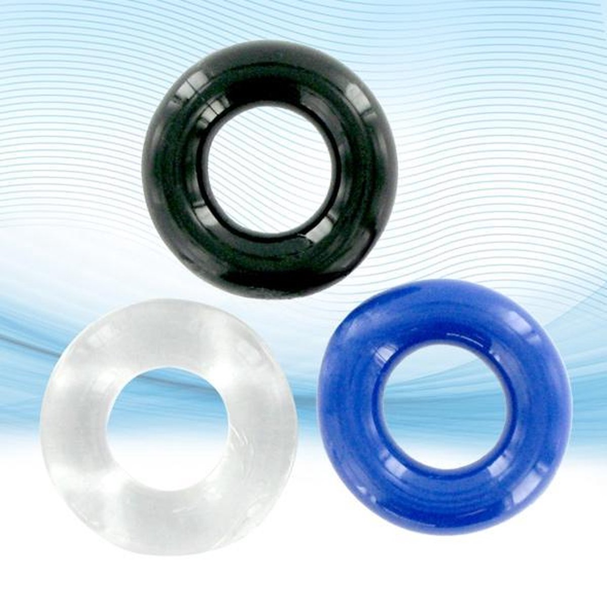 Goedkoopste XLsucker - Stretchy Cockrings - cockring