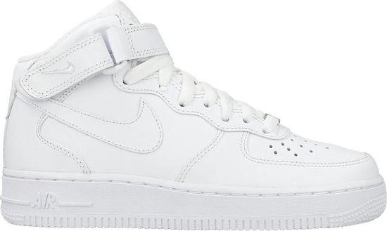 Nike Air Force 1 '07 Mid Sneakers - Maat 38 - Vrouwen - wit | bol.com