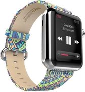 Hoco Kunstleren bandje - geschikt voor Apple Watch Series 1/2/3 (42mm) - Multicolor