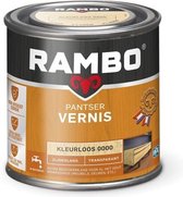 Rambo Pantser Vernis Acryl - Transparant Zijdeglans - Kras- & Stootvrij - Sterke Hechting - 0.75L