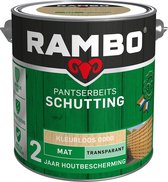 Rambo Pantserbeits Schutting Mat Transparant - Goede Dekking - Kleur Behoudend - Kleurloos - 2.5L