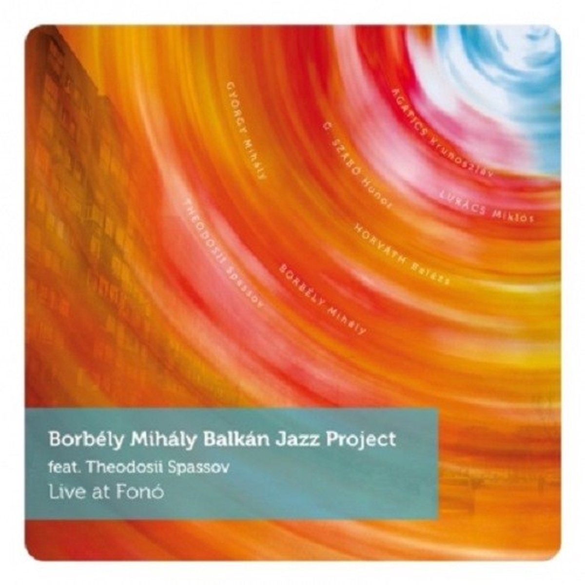 Borbély Mihály Balkán Jazz Project feat. Theodosii Spassov - Live At Fonó (CD)