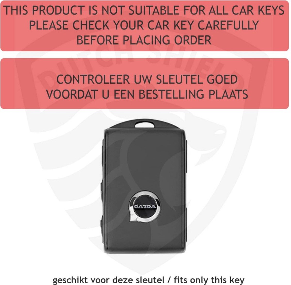 OTOTEC 2 Stuks Siliconen Sleutelhoezen – Perfect Passend Voor Volvo XC90, C70, S60, D5, V50, S40 & C30 – Bescherm Je Autosleutels Tegen Krassen!