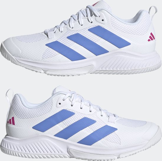adidas Performance Court Team Bounce 2.0 Schoenen - Dames - Wit - 39 1/3 |  bol