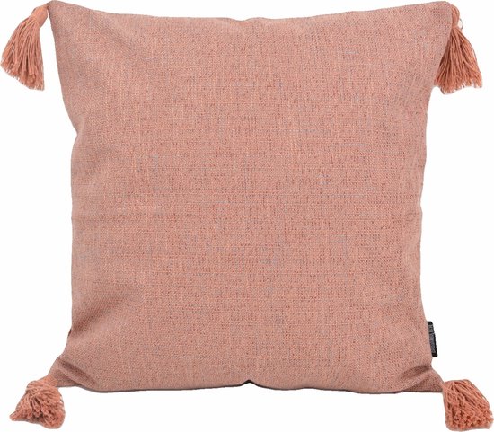 Sierkussen Tassessle Pink Délavé | 45 x 45 cm | Coton