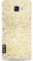 Casetastic Samsung Galaxy A5 (2016) Hoesje - Softcover Hoesje met Design - Abstract Pattern Gold Print
