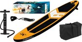XQ Max Valetti SURF & Sup Board 245cm - Extra Stevig - voor Jongvolwassenen & Kinderen - Oranje - Max 60kg