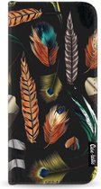 Casetastic Wallet Case Black Apple iPhone XR - Feathers Multi