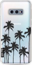 Casetastic Samsung Galaxy S10e Hoesje - Softcover Hoesje met Design - California Palms Print