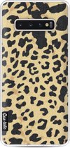 Casetastic Softcover Samsung Galaxy S10 Plus - Leopard Print Sand