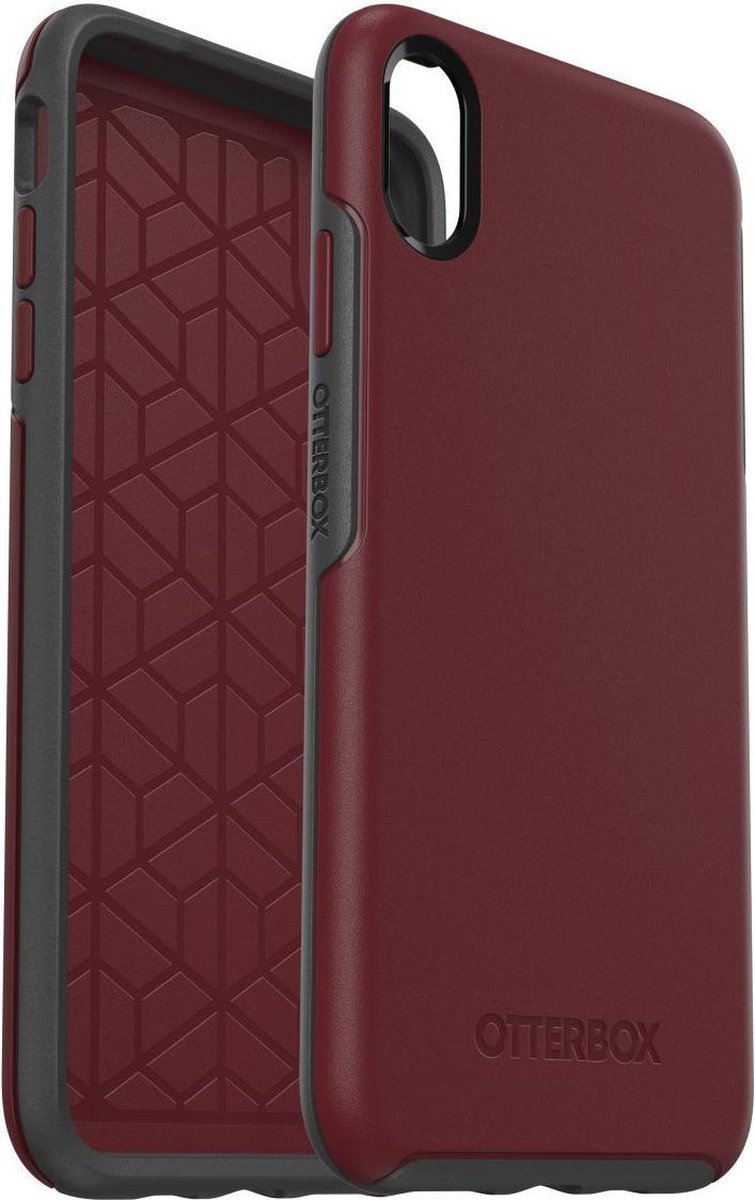 OtterBox Symmetry 3.0 voor Apple iPhone Xs Max - Bordeauxrood