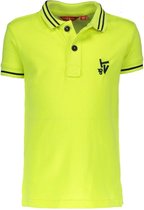 TYGO & Vito Jongens Neon Polo Pique - Geel - Maat 98/104