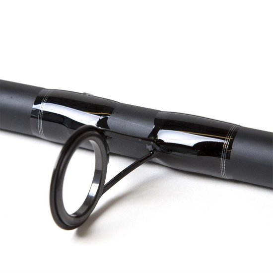 Eurocatch Black Phantom II - Karperhengel - 3 delen - 12ft 2.50lb - Werphengel - Karper - Zwart van Merkloos — afbeelding 2