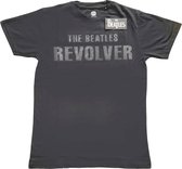 The Beatles - Revolver Heren T-shirt - S - Zwart