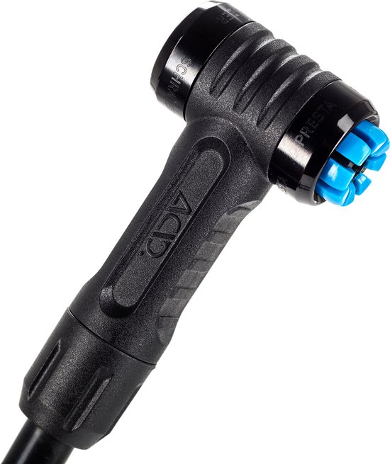 ACID Vloerpomp RACE FLOOR DIGITAL - EZ-Head en Ergonomisch Natural Fit handgreep - Max. 160 psi - Staal - L16xB26xH69 cm- Zwart — afbeelding 2
