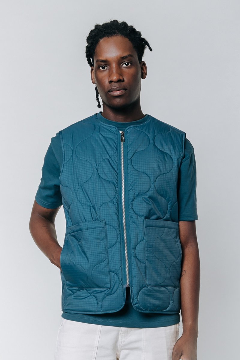 Colourful Rebel Beni Quilted Bodywarmer - XXL