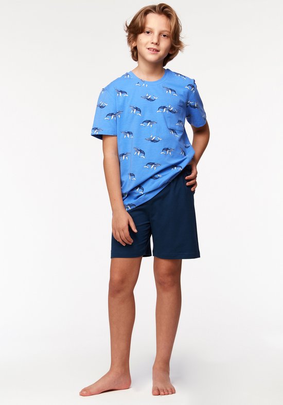 Woody - Garçons- Pyjama homme imprimé baleines - 8 ans (Summer 2023)