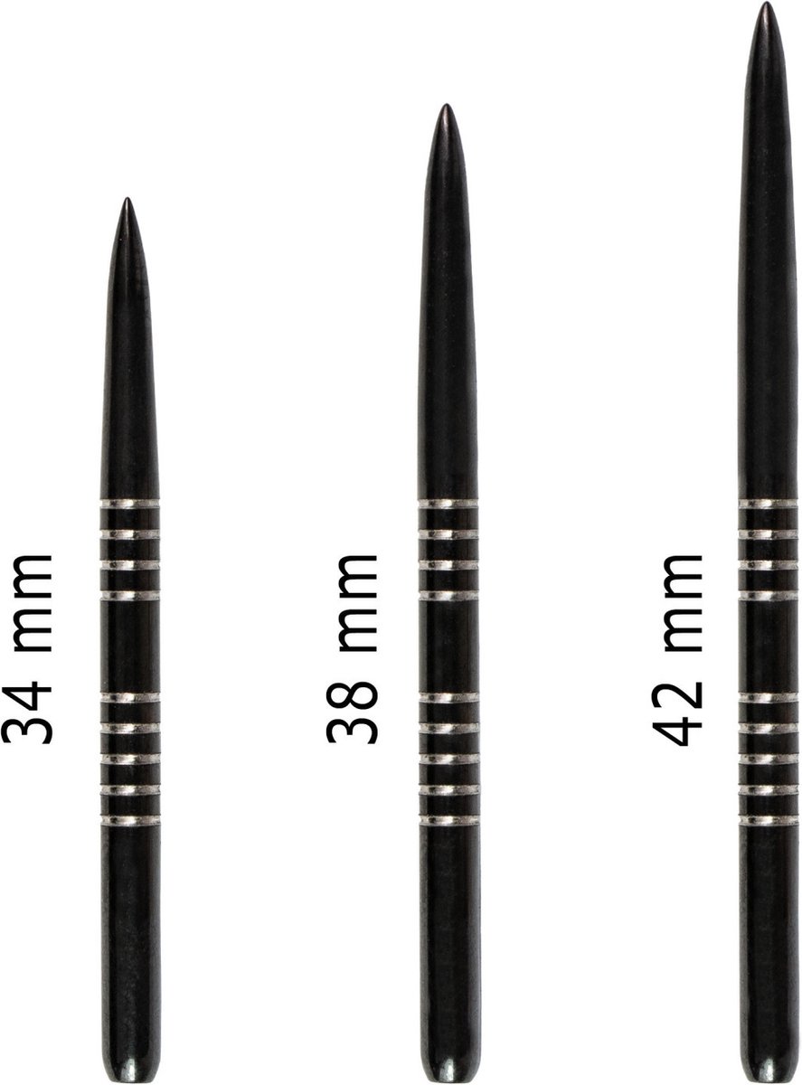 BULL'S GP1 Dart Point Black - 42 mm
