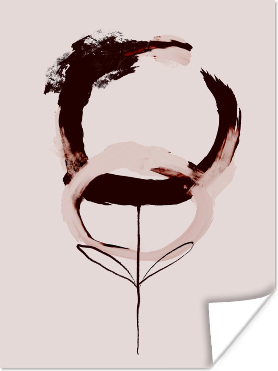 Abstract - Bloem - Koffie - Pastel