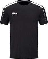 JAKO Shirt Power Korte Mouw Zwart Maat 4XL