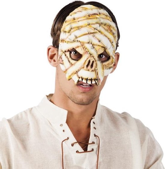 Boland Demi-masque Momie Latex Taille unique