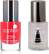 Caption  Sorry, I'm  not sorry  + Topcoat