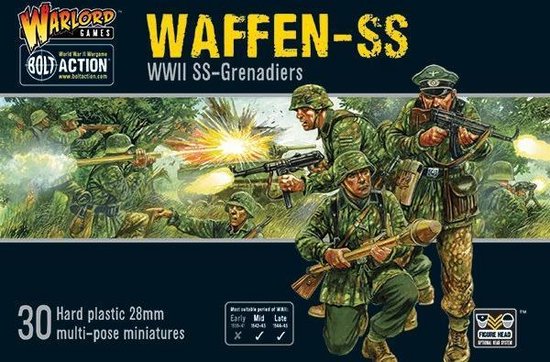 Afbeelding van het spel Bolt Action: Waffen-SS (plastic)