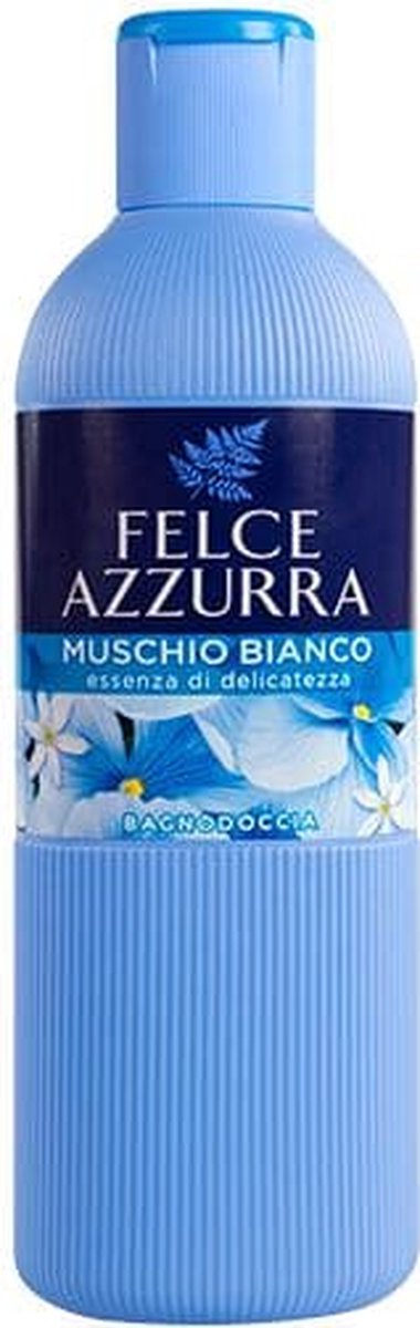 Goedkoopste Felce Azzurra Bodywash White Musk Douchegel Vrouwen Lichaam Witte muskus 650 ml