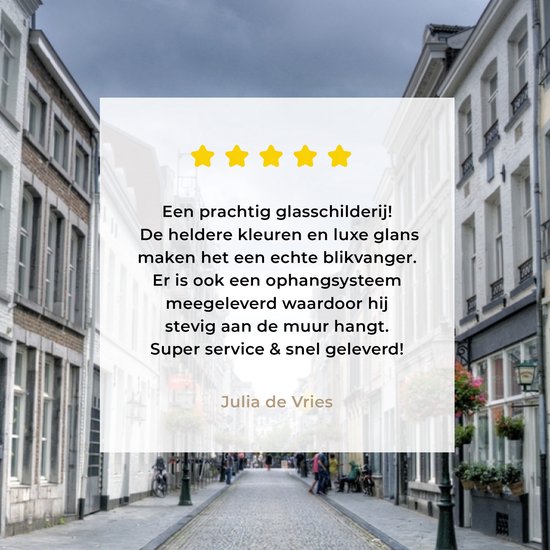 Architecture Witte dans les rues de Maastricht aux Nederland Plexiglas 60x40 cm - Tirage photo sur Glas (décoration murale en plexiglas)